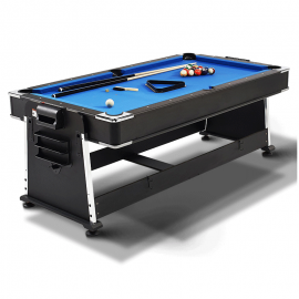 Popular Sell Multi Function Table Pool Billiard Table, Table Tennis with Dinning Top