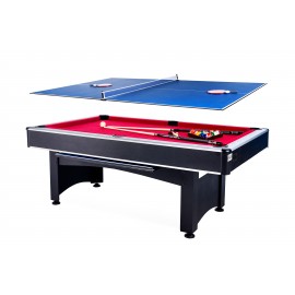 High Quality 6FT 7FT 8FT  2 in 1  Nine-ball Snooker Pool Billiard table&Table tennis table