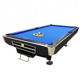 High Standard Strong Legs 8FT 9FT Solid Wood& Stone Slate Billiard Pool Table for Club Indoor Entertainment