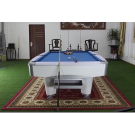 8FT 9FT Solid Wood& Stone Slate Billiard Pool Table for Club Indoor Entertainment