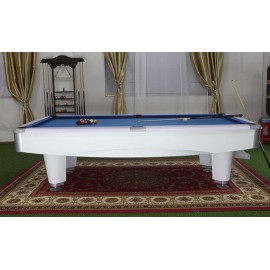 8FT 9FT Solid Wood& Stone Slate Billiard Pool Table for Club Indoor Entertainment