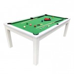 Modern Design MDF 6FT 2-in-1 Billiard Pool Dinning Table for Sale Indoor Family Entertainment