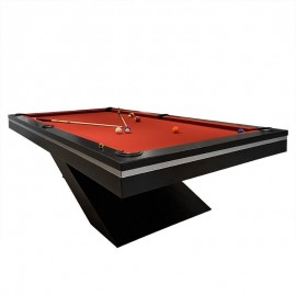 Modern Style  8FT 9FT Solid Wood& Stone Slate Snooker Pool Billiard Table