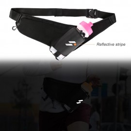 Outdoor Sports Hydration Belt Waist Pack Crossbody Sling Pack Running Climbing Hiking Cycling Gym Fitness Marathon Waist Hip Bag