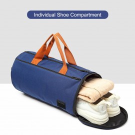 LM9921 Sport Handbag Dry Wet Separated Gym Bag Travel Fitness Training Yoga Bag with Wet Pocket & Shoes Compartment