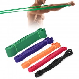 Resistance Loop Band Natural Latex Pull Up Assist Band Home Gym Fitness Yoga Strength Training Elastic Exercise Workout Band