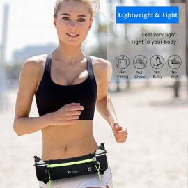 Waist Bag Running Belt with Water Bottles Phone Bag Waterproof for Sport Fitness