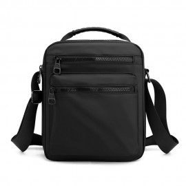 Men Sling Bag Single Shoulder Bag Crossbody Bag Wear-Resistant Oxford Bag Adjustable Strap Shoulder Bag