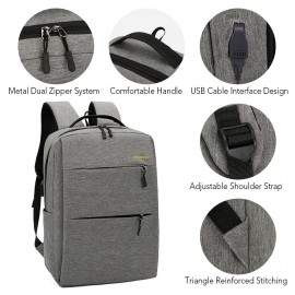 Outdoor Camping Backpack Wear-Resistant Oxford Shoulder Bag with Sling Bag Handbag for Outdoor activities