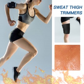 Thigh Trimmers Men Women Thigh Sleeves Adjustable Thigh Brace for Weight Loss Fitness Running