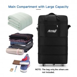 Expandable Suitcase Bag Foldable Rolling Luggage Bag for Travel Business