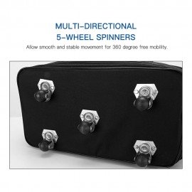 Expandable Suitcase Bag Foldable Rolling Luggage Bag for Travel Business