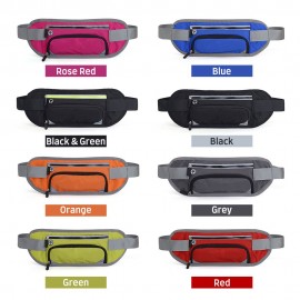 Running Waist Belt Bag Bum Bag with Water Bottle Holder for Sports Cycling Jogging Climbing Hiking Dog Walking Traveling