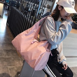 Fitness Bag Yoga Mat Bag with Shoes Compartment Women Men Training Shoulder Bag Exercise Sling Bag Travel Bag