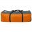Camping Tent 9 Persons Fabric Grey and Orange