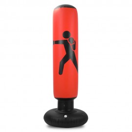 Fitness Punching Bag Inflatable Punching Bag Stand Boxing Bag Toy PVC Indoor Punching Tower Bag