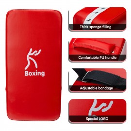 Taekwondo Kick Pad Boxing Pad PU Leather MMA Muay Thai Martial Art Kickboxing Punching Shield