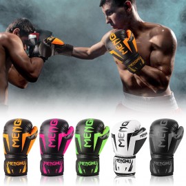 Boxing Gloves Kick Boxing Muay Thai Punching Training Bag Gloves Outdoor Sports Mittens Boxing Practice Equipment for Punch Bag Sack Boxing Pads for Men and Women 12oz