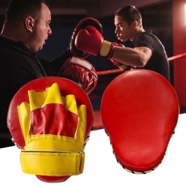 1 Pair Curved Boxing Punching Mitts Target Pads for Kickboxing Muay Thai Martial Arts Training