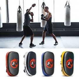 Boxing Pad Kick Boxing Muay Thai Punching Pad Curved Strike Shield Boxing Training Mitt Punching Pad Arc Pad Boxing Practice Equipment for Men and Women