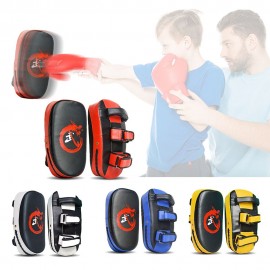 Boxing Pad Kick Boxing Muay Thai Punching Pad Curved Strike Shield Boxing Training Mitt Punching Pad Arc Pad Boxing Practice Equipment for Men and Women