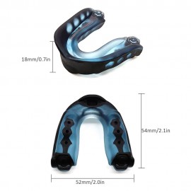 Adults Sports Mouth Guard EVA Mouthpiece Teeth Brace For Boxing Basketball Football