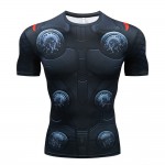 Fitness Quick-drying T-shirt 3D Printed T-shirts Men Shirts Cosplay Costume Male Clothing