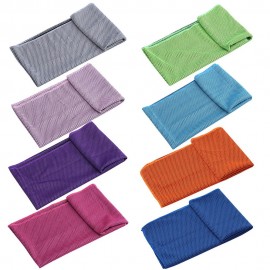 Beach Cooling Towels Yoga Blanket Ultra-thin for Sports Workout Fitness Gym Pilates Travel Camping Towels