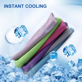 Beach Cooling Towels Yoga Blanket Ultra-thin for Sports Workout Fitness Gym Pilates Travel Camping Towels