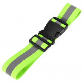 Elastic Reflective Running Belt High-visibility Elastic Night Safety Waist Belt Band for Outdoor Sport Running Cycling Jogging Walking