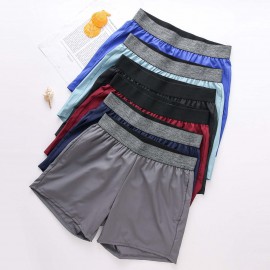 Men Sport Shorts Elastic Waist Pocket Towel Loop Running Basketball Gym Athletic Loose Fit Quick-dry Casusal Shorts