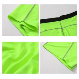 Men Sport Shorts Elastic Bodycon Quick-dry Athlete Fitness Gym Yoga Shorts