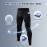 Men Sports Pants Elastic Waist Side Pockets Moisture-wicking Stretchy Tights Running Weightlifting Athletic Leggings