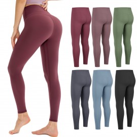 Women Fleece Legging Pocket Quick Dry High Waisted Sport Running Yoga Pants