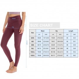 Women Fleece Legging Pocket Quick Dry High Waisted Sport Running Yoga Pants