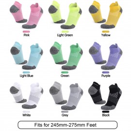 Ankle Socks Low Cut Ribbed Breathable Athletic Running Sport Jogger Socks