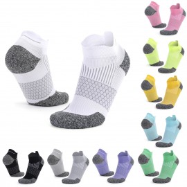 Ankle Socks Low Cut Ribbed Breathable Athletic Running Sport Jogger Socks