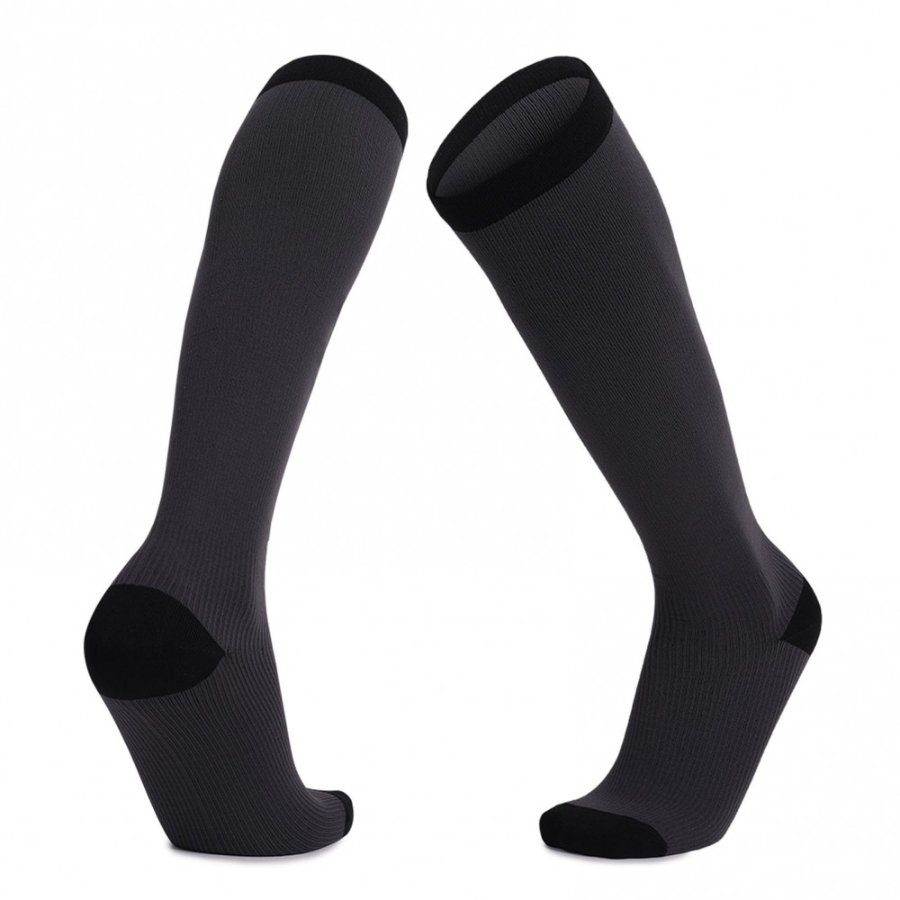 Sport Over the Calf Socks for Running Marathon Soccer Cycling Standing Athletic Stockings