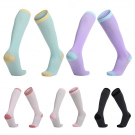 Sport Over the Calf Socks for Running Marathon Soccer Cycling Standing Athletic Stockings