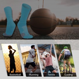 Sport Cushioned Socks Basketball Cycling Socks Athletic Socks for Men Women