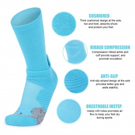 Sport Cushioned Socks Basketball Cycling Socks Athletic Socks for Men Women