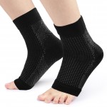 Toless Ankle Protective Sock High Elastic Pressure Support Stocking Ankle Brace Relief Support Socks