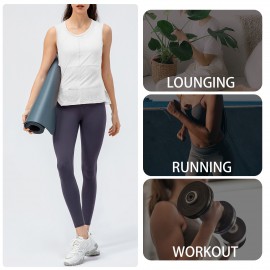 Women Sports Tank Tops Sleeveless Running T-shirt Vests for Workout Yoga