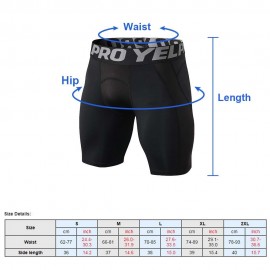 Men Quick Dry Shorts Running Leggings Running Tights Gym Training Fitness Sport Shorts Leggings Male Underwear