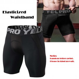 Men Quick Dry Shorts Running Leggings Running Tights Gym Training Fitness Sport Shorts Leggings Male Underwear