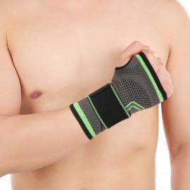 Wrist Support Sleeve Half-Finger Wrist Band Wrist Palm Support Brace Wrist Sleeve for Men Women