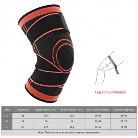 Basketball Knee Brace Pads Sports Knee Sleeve with Bandage Breathable Knee Support Protector