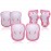Kids Knee Pads Set 6 in 1 Protective Gear Kit Knee Elbow Pads with Wrist Guards Children Sports Safety Protection Pads for Cycling Roller Skating