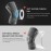 1pcs Knee Support Men Women Knee Brace with Side Stabilizers Silicone Pad Sports Knee Sleeves for Weightlifting Powerlifting Running
