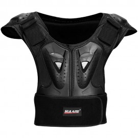 Kids Armor Vest Detachable Body Chest Spine Back Protector Vest Protective Jacket for Cycling Skating Skiing Skateboarding